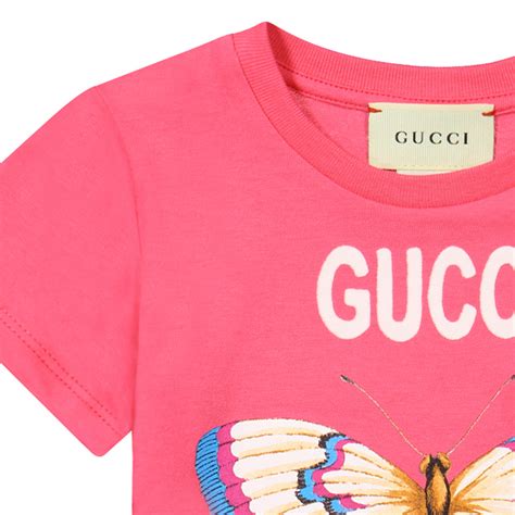 gucci baby shirt zwart wit streep